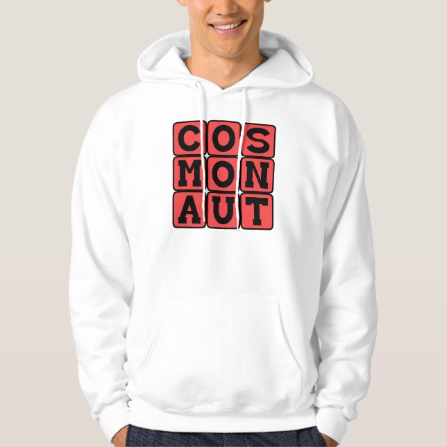 Veste À Capuche Cosmonaute, astronaute soviétique (Devant)