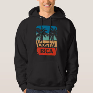 Veste À Capuche Costa Rica Souvenir Voyage Voyage Voyage Voyage Re