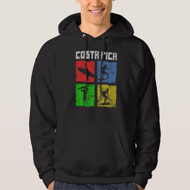 Veste À Capuche Costa Rica Surf (Devant)