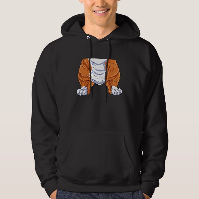 Veste À Capuche Costume Bulldog (Devant)