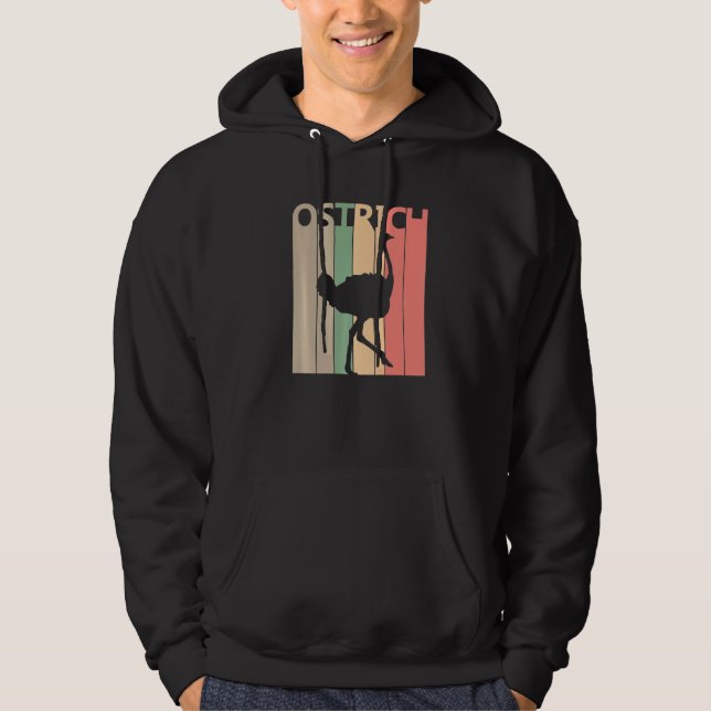 Veste À Capuche Costume d'autruche drôle (Devant)
