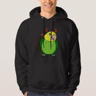 Veste À Capuche Costume de démon effrayant Perroquet I à double tê