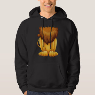 Veste À Capuche Costume de lion sans tête mignon Halloween Gros ch
