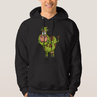 Veste À Capuche Costume de vache zombie paresseux Halloween Ferme 
