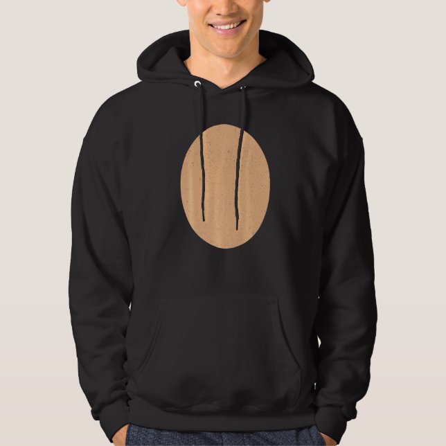 Veste À Capuche Costume de ventre de cerf de renne (Devant)