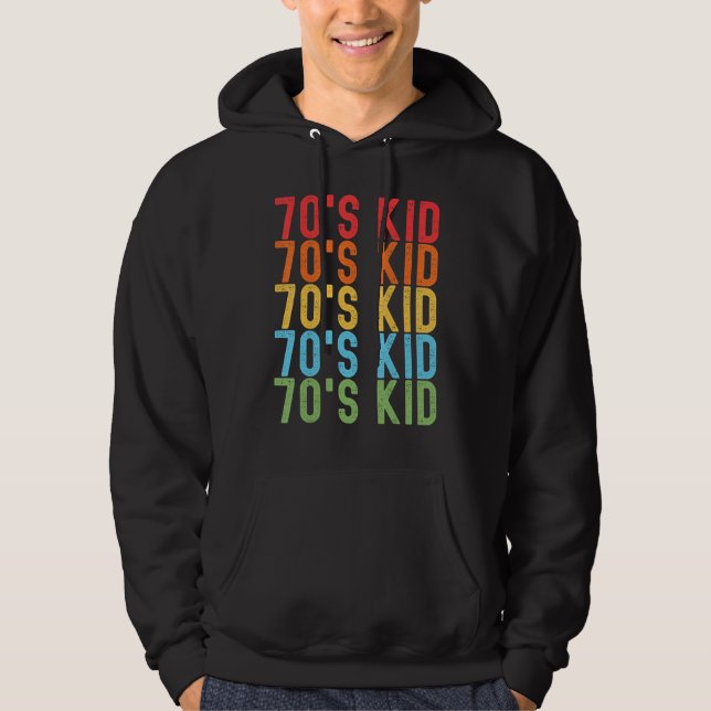 Veste À Capuche Costume d'enfant des années 70 (Devant)