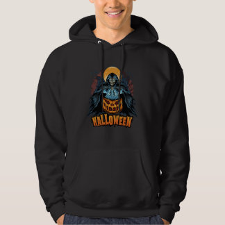 Veste À Capuche Costume d'Halloween d'apocalypse de zombie citroui