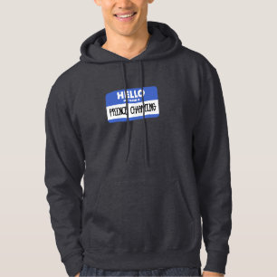 Veste À Capuche Costume facile ÉTIQUETTE DE NOM BONJOUR MON NOM es