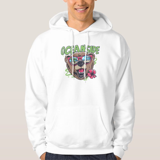 Veste À Capuche Côté océan (Devant)