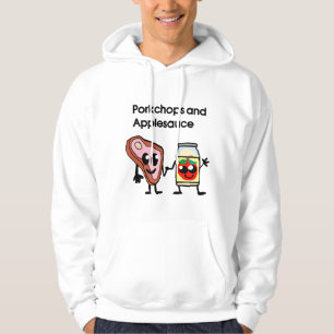 Veste À Capuche Côtelette de porc et chemise de compote de pommes