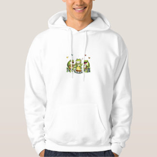 Veste À Capuche Cottagecore Aesthetic Frogs Camping Forest Goblinc