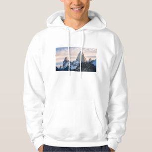 Veste À Capuche Coucher du soleil et nuages au-dessus de Mt