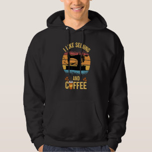 Veste À Capuche Coudre Pour Les Femmes Coudre Machine Café