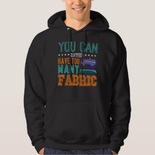 Veste À Capuche Coudre Quilt Quilt Vous Ne Pouvez Jamais Avoir Tro