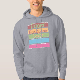 Veste À Capuche Couleur euclidienne papier
