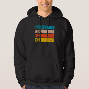 Veste À Capuche Couleur vintage de bande stupéfiante depuis Juin 1
