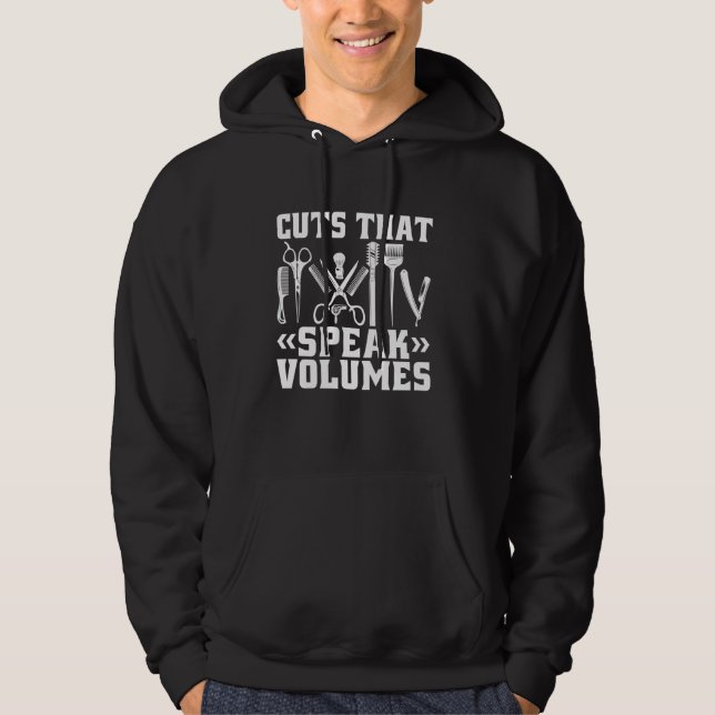 Veste À Capuche Coupes qui parlent volume Barber (Devant)