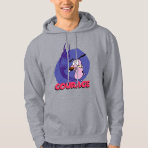 Veste À Capuche Courage the Cowardly Dog Shadow Graphic