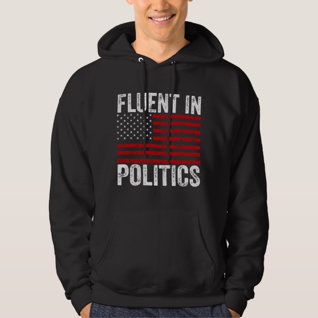 Veste À Capuche Courant en politique  (Devant)