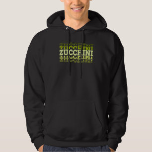 Veste À Capuche Courgette Zucchini Végétalien Légume Sain Végétari