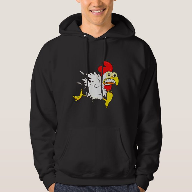 Veste À Capuche Courir du poulet (Devant)