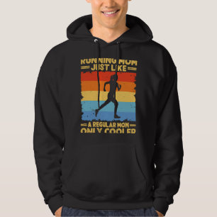 Veste À Capuche Courir Pour Femmes Maman Marathoner Runner Coach R