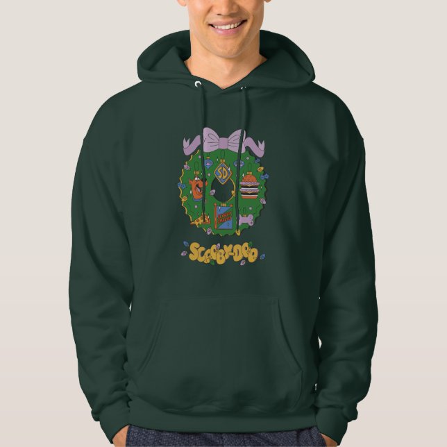Veste À Capuche Couronne graphique de snack de vacances de Scooby- (Devant)