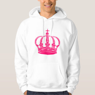 Veste À Capuche Couronne royale 02 - Neon Red