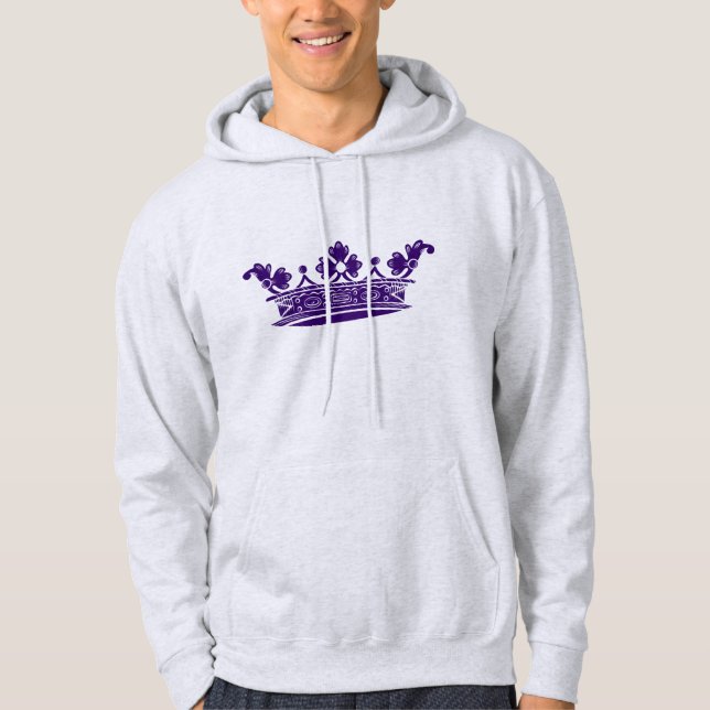 Veste À Capuche Couronne royale 05 (Devant)