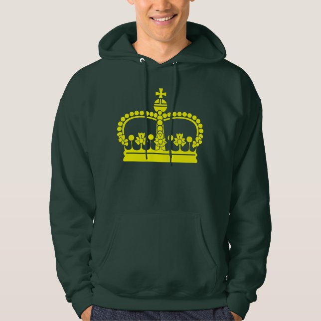 Veste À Capuche Couronne royale 06 (Devant)
