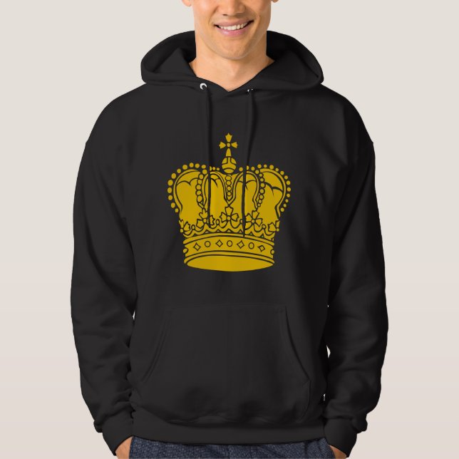 Veste À Capuche Couronne royale - Ambre (Devant)