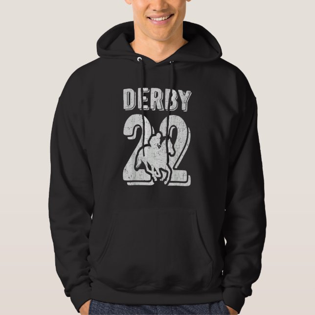 Veste À Capuche Course 2022 Derby Horse Racing (Devant)