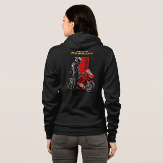 Veste À Capuche Course de Superbike Passion Maximale Graphique de