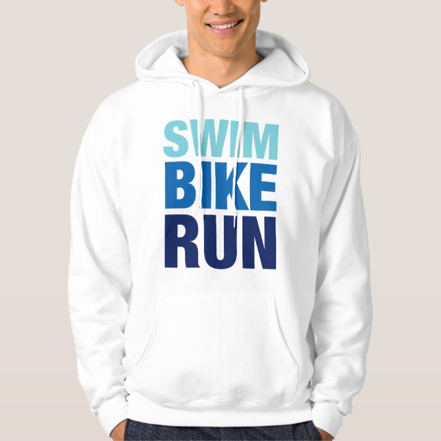 Veste À Capuche Course de vélo de bain (Devant)