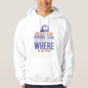 Veste À Capuche Course - Équipe de course de la paresse