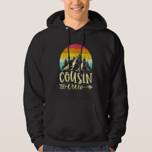 Veste À Capuche Cousin Crew Camping extérieur Sunset Summer Camp V