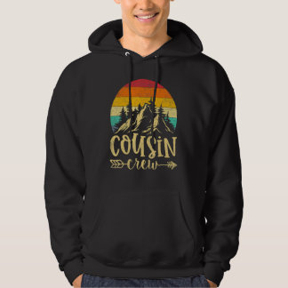 Veste À Capuche Cousin Crew Camping Outdoor Sunset Summer Camp Vin