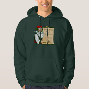 Veste À Capuche covid noël santa claus vaccin coquin