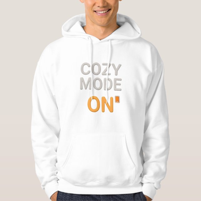 Veste à capuche Cozy Mode ON | Vêtements de détent (Devant)