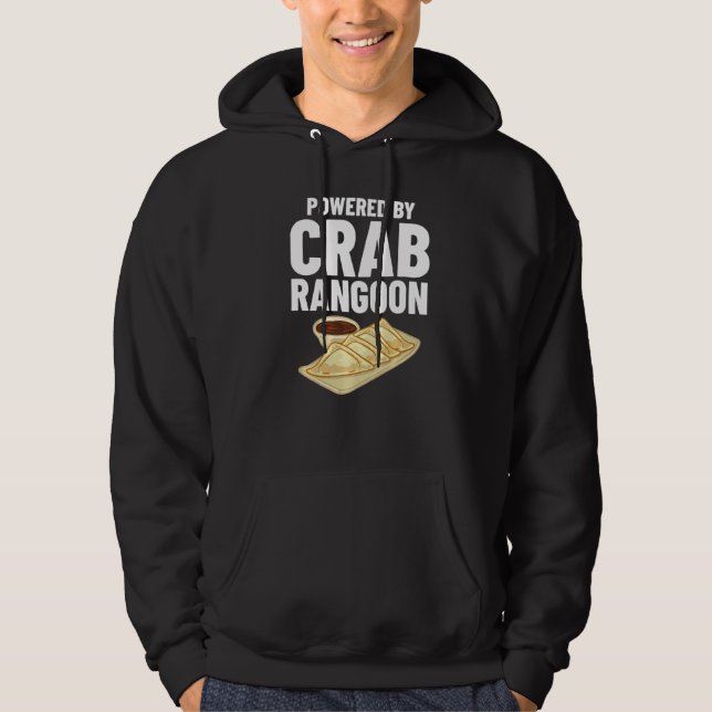 Veste À Capuche Crabe Rangoon Crème Fromage Wontons Sauce de tremp (Devant)