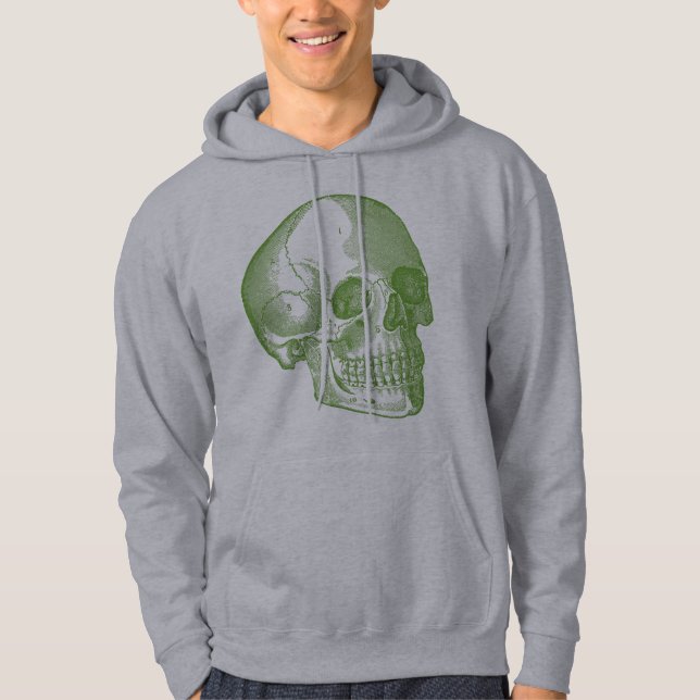 Veste À Capuche Crâne (Devant)