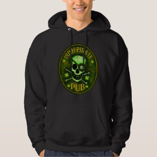 Veste À Capuche Crâne de Pub de pirate du jour de St Patrick