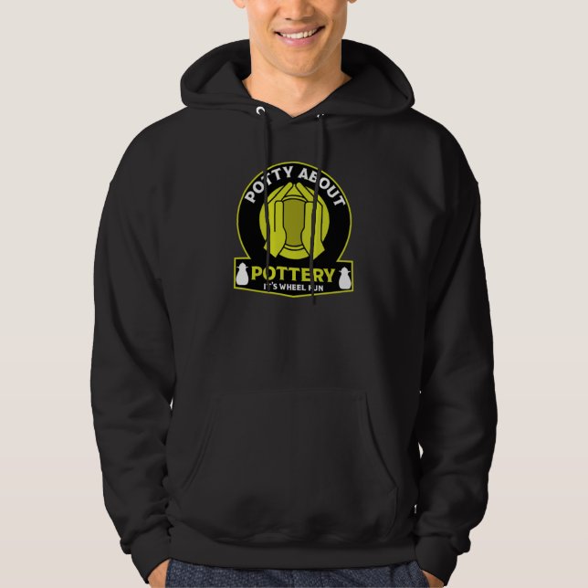 Veste À Capuche Créateur de poteries en céramique (Devant)