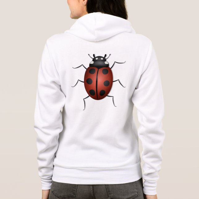 Veste À Capuche Création d'insecte coccinelle (Dos)