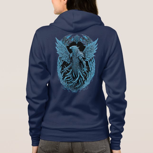 Veste À Capuche Créature Imaginaire | Aigle médiéval (Dos)