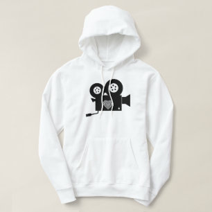 VESTE À CAPUCHE CRÉER DEUX FILMS TÉLÉPHONIQUES CAMÉRA ET COEUR