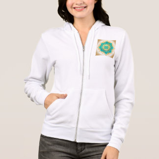 Veste À Capuche Créer une eau orientale géométrique féminine plate