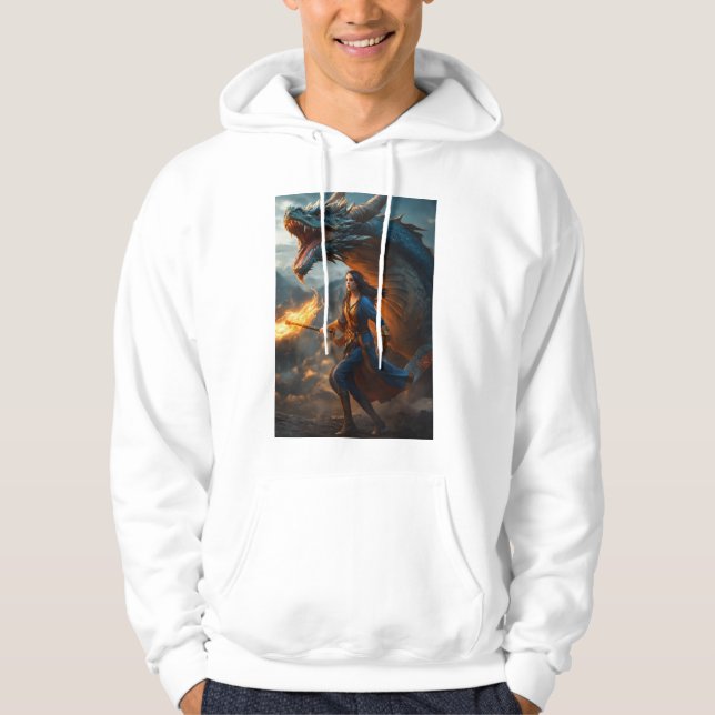 Veste À Capuche Créez une image de super-héros avec la puissance d (Devant)