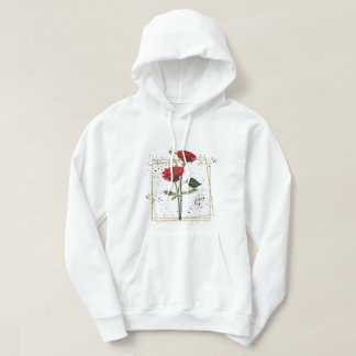 Veste À Capuche Créez votre propre monogramme de chemise à fleurs