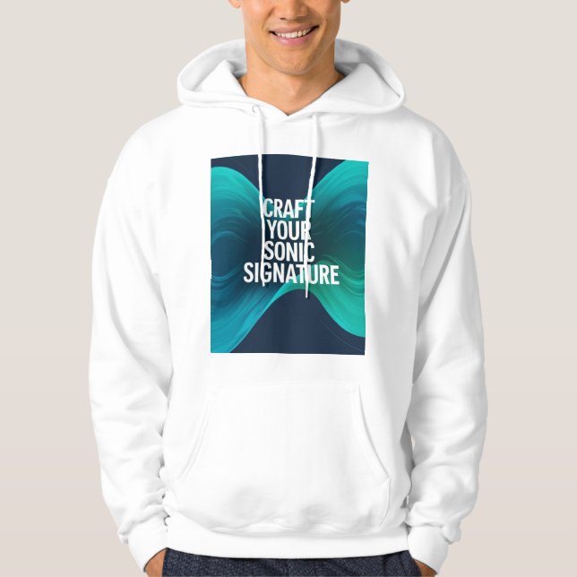 Veste À Capuche Créez votre signature sonore 3 (Devant)